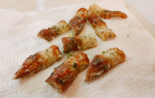 ちくわの磯部揚げ