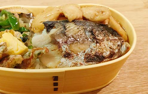 さわら西京焼きとささみの照焼弁当