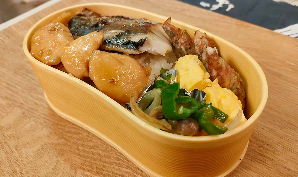 さわら西京焼きとささみの照焼弁当