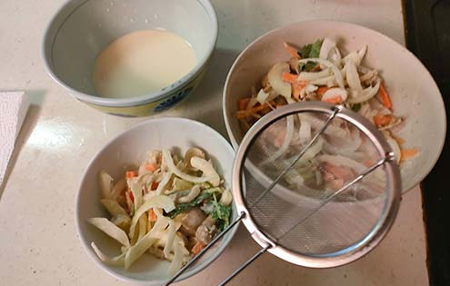 野菜かき揚げ丼弁当