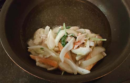 野菜かき揚げ丼弁当