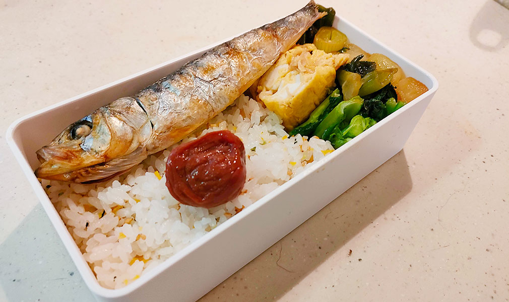 イワシの塩焼き弁当