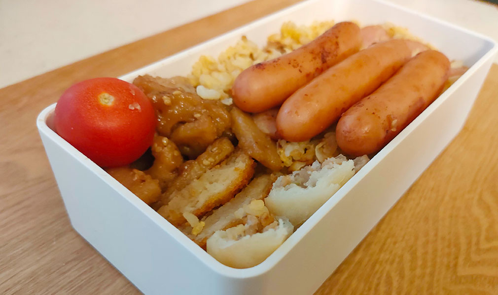 チャーハンソーセージお弁当