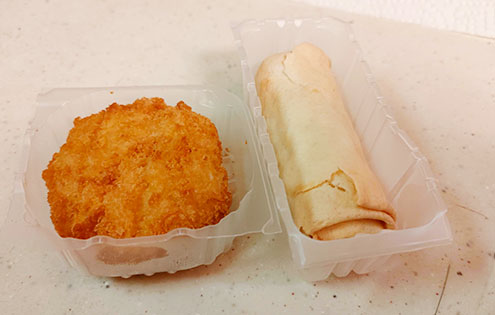 冷凍春巻き・冷凍コロッケ